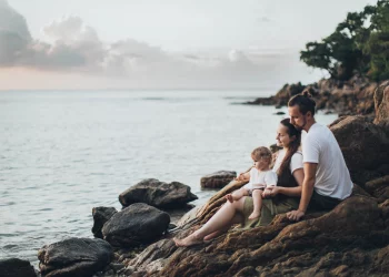 Family time in nature