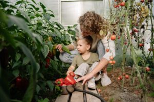 Gardening with children